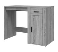 Eleganz Escritorio para oficina grande Sonoma, 100 x 49 x 75 cm, de material de madera, duradero y ahorra espacio, para lugares de trabajo modernos