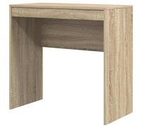 Eleganz Escritorio Sonoma roble 80 x 40 x 76 cm de material de madera - espacio de trabajo para oficinas amplias, duradero y estable, ergonomía óptima para trabajos productivos