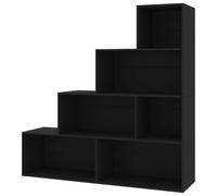 Eleganz Estantería de madera de 155 x 24 x 160 cm, moderno sistema de estanterías para salón, oficina o dormitorio, distribución estable y almacenamiento elegante