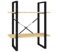 Eleganz Estantería de madera de pino maciza, 60 x 30 x 70 cm, resistente sistema de estanterías para salón, oficina o habitación infantil, natural y duradera