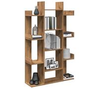 Eleganz Estantería de roble Artisan, 86 x 25,5 x 140 cm, material de madera, moderno sistema de estanterías para salón y oficina, solución de almacenamiento estable y duradera