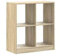 Eleganz Estantería de roble Sonoma 68,5 x 32 x 75 cm de material de madera - Moderno sistema de estanterías para salón y oficina - Almacenamiento estable y ahorra espacio