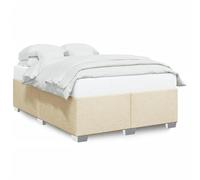 Eleganz Estructura de cama sin colchón de 140 x 200 cm - Moderna cama de tela con marco estable, fácil de montar, ideal para dormitorios