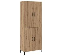Eleganz Juego de 2 muebles de salón de roble de 69,5 x 34 x 180 cm, hecho a mano, elegante maravilla para salones modernos, material de madera, duradero y fácil de limpiar