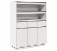 Eleganz Juego de muebles de salón de madera maciza de pino, 89 x 34 x 116,5 cm, módulo de armario elegante y duradero para espacios pequeños