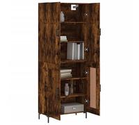 Eleganz Juego de muebles de salón de madera y metal, 69,5 x 34 x 180 cm, moderno mueble de almacenamiento para espacios pequeños, duradero y elegante