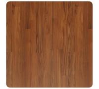 Eleganz Mesa cuadrada de roble macizo, 70 x 70 cm, color marrón oscuro, para cocina, salón y oficina, duradero y elegante