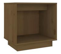 Eleganz Mesita de noche de madera maciza de pino, 40 x 30 x 40 cm, color marrón miel, duradera y natural para dormitorio, dormitorio o habitación de invitados, elegante almacenamiento y espacio de