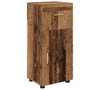 Eleganz Mueble de baño Tulum madera envejecida 37 x 31,5 x 82 cm - Armario de madera con almacenamiento, elegante juego de muebles de baño para orden y espacio de almacenamiento