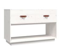 Eleganz Mueble para TV de madera de pino maciza, 90 x 40 x 60 cm, soporte de altavoz moderno para salón, duradero y respetuoso con el medio ambiente