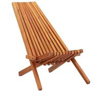 Eleganz Sillas de jardín de madera maciza de acacia, juego de 2 para terraza y jardín, duraderas y resistentes a la intemperie, cómodas tumbonas bajo el cielo abierto