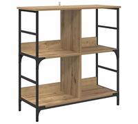 Eleganz Sistema de estantería de madera de roble 78,5 x 33 x 82 cm - Elegante estantería para salón, oficina o cocina - duradera y estable - ahorra espacio y moderno