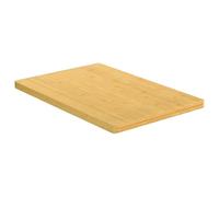 Eleganz Tablero de bambú de 40 x 60 x 2,5 cm, duradero y respetuoso con el medio ambiente, perfecto para cocina, balcón o jardín, lacado para un fácil cuidado