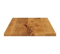 Eleganz Tablero de madera de mango macizo, 80 x 60 x 2,5 cm, rectangular, aspecto de roble, duradero y estable para cocina, salón u oficina - aspecto de madera natural para una decoración elegante