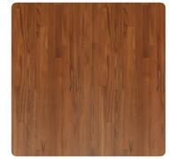 Eleganz Tablero de mesa cuadrado de 90 x 90 x 4 cm, madera de roble maciza con superficie oscura, duradera y elegante para salón y cocina