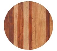 Eleganz Tablero de mesa de madera maciza de acacia - Redondo 80 cm con acabado miel - Mesa de alta calidad para cocina, salón o jardín - Duradero y fácil de limpiar
