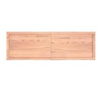 Eleganz Tablero de roble macizo 160 x 50 x (2-4) cm, tratado con barniz, duradero y natural, ideal para cocina, salón u oficina | elegante tablero de madera de roble macizo