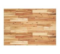 Eleganz Tablero rectangular de 80 x 70 x 2 cm, madera maciza de acacia, acabado de aceite natural, duradero y elegante para cocina, salón u oficina, madera de acacia maciza para un ambiente cálido