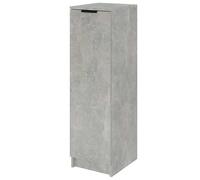 Eleganz Zapatero gris hormigón 30 x 35 x 100 cm de material de madera - Moderno dispensador de zapatos para salón, pasillo o entrada - ahorra espacio y duradero