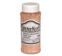 Eleganza Glitter Kraft Fine Glitter Botella de 100 g Oro Rosa