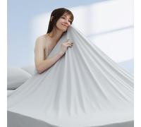 Elegear Manta Refrescante 150 × 200 cm, Manta de Verano con Iones de Plata y Fibras de Enfriamiento ARC-Chill 3,0 Q-MAX> 0,5, Enfriamiento Instantáneo, Hipoalergénica, Transpirable Y Ligero, Gris