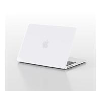 eleger Funda Compatible con MacBook Air 13 Pulgadas M2 A2681 M3 A3113 M4 A3240 con Pantalla de 13,6", Lanzamiento 2022 2024 2025, Carcasa Protectora rígida, Blanco Mate