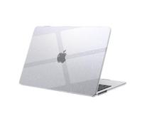 eleger Funda Compatible con MacBook Air 13 Pulgadas M4 A3240 M3 A3113 M2 A2681, lanzada en 2025 2024 2022, Carcasa rígida para Mac Book Air 13,6", Brillante Transparente