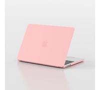 eleger Funda Compatible con MacBook Air 13 Pulgadas M5 A3449 M4 A3240 M3 A3113 M2 A2681 con Pantalla de 13,6", Lanzamiento 2026 2025 2024 2022, Carcasa Protectora rígida, Rosa Mate