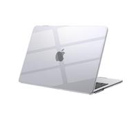 eleger Funda Compatible con MacBook Air 15 Pulgadas M4 A3241 M3 A3114 M2 A2941, lanzada en 2025 2024 2023, Carcasa rígida para Mac Book Air 15", Cristal Transparente