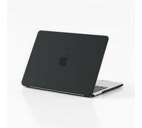eleger Funda Compatible con MacBook Air 15 Pulgadas M5 A3448 M4 A3241 M3 A3114 M2 A2941, Lanzamiento 2026 2025 2024 2023, Carcasa Protectora rígida, Negro Mate