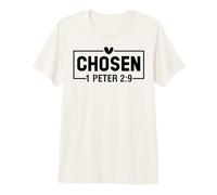 Elegido 1 Pedro 2:9 Christian God Men Women & Chrisitans Love Camiseta Premium