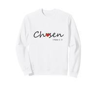 Elegido, 1 Pedro 2:9. diseño Cristiano Sudadera