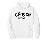 Elegido Jeremiah Christian God Hombres Mujeres & Crisitanos Amor Sudadera con Capucha