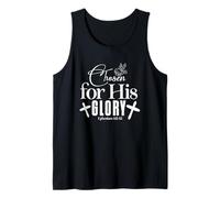 Elegido para Su Gloria Efesios 1:11-12 Diseño Inspirador Camiseta sin Mangas