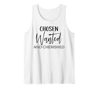 Elegido Querido Cristiano Hombres Mujeres Padre Madre Camiseta sin Mangas