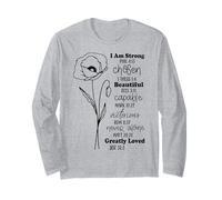 Elegido Querido Cristiano Hombres Mujeres Padre Madre Manga Larga