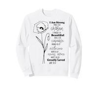 Elegido Querido Cristiano Hombres Mujeres Padre Madre Sudadera