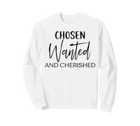 Elegido Querido Cristiano Hombres Mujeres Padre Madre Sudadera