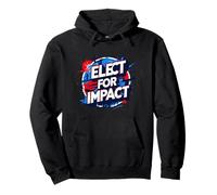 Elegidos para el graffiti político de impacto: voto, cívico, hip-hop Sudadera con Capucha