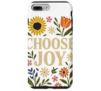 Elegir, Joy Floral Affirmation Cottagecore Boho Art Carcasa para iPhone 7 Plus/8 Plus