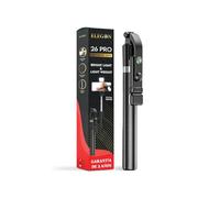 ELEGON 26 Mini 72cm, 2 Years Warranty, Mobile Phone Tripod with Remote Control, 2 in 1 Selfie Stick, Tripod for Mobile Phone, Camera (Black, 172 CM)