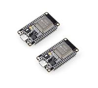 ELEGOO 2PCS Placa de Desarrollo ESP32 Type C-USB, Microcontrolador de Doble Núcleo WiFi+Bluetooth de Modo Dual a 2.4 GHz para Arduino IDE, MicroPython, NodeMCU, Compatible con Ap/STA/Ap+STA