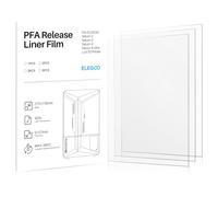 ELEGOO 3 Piezas PFA Release Film para Saturn 2/3/4/4U/4U16K | 273 x 176 mm² y 0,127 mm de Grosor con Mayor Capacidad de Liberación