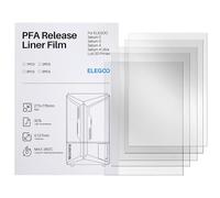 ELEGOO 5 Piezas PFA Release Film para Saturn 2/3/4/4U/4U16K | para Impresora 3D Resina LCD