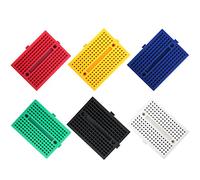 ELEGOO 6 Piezas Breadboard Placa Prototipo Sin Soldaduras con 170 Puntos Realizado en PCB Junta Breadboard Proto Shield de Distribución Bloques de Conexión para Arduino UNO R3 Mega 2560 Nano