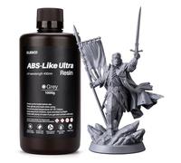 ELEGOO ABS-Like Ultra Resina 1000g Gris, Alta Resistencia y Tenacidad, para Impresoras 3D MSLA/DLP/LCD, Ideal para Prototipos y Herramientas Funcionales