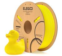 ELEGOO Filamento PLA 1.75 1KG Amarillo, Filamento para Impresora 3D, Precisión Dimensional +/- 0.02mm, Carrete Filamento 3D,para Mayoría Impresoras 3D