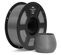 ELEGOO Filamento PLA 1.75 1KG Gris Oscuro | Precisión Dimensional +/- 0.02mm, Carrete de Filamento 3D, para Mayoría Impresoras 3D