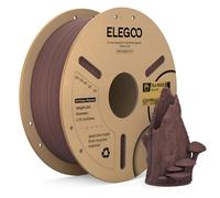 ELEGOO Filamento PLA 1.75 1KG Madera de Nogal, con Harina de Madera Real Añadida, Filamento para Impresora 3D con Precisión Dimensional, Carrete de 1KG, Compatible con La Mayoría de Impresoras 3D