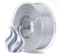 ELEGOO Filamento PLA 1.75 1KG Plata, Filamento para Impresora 3D, Precisión Dimensional +/- 0.02mm, Carrete Filamento 3D,para Mayoría Impresoras 3D